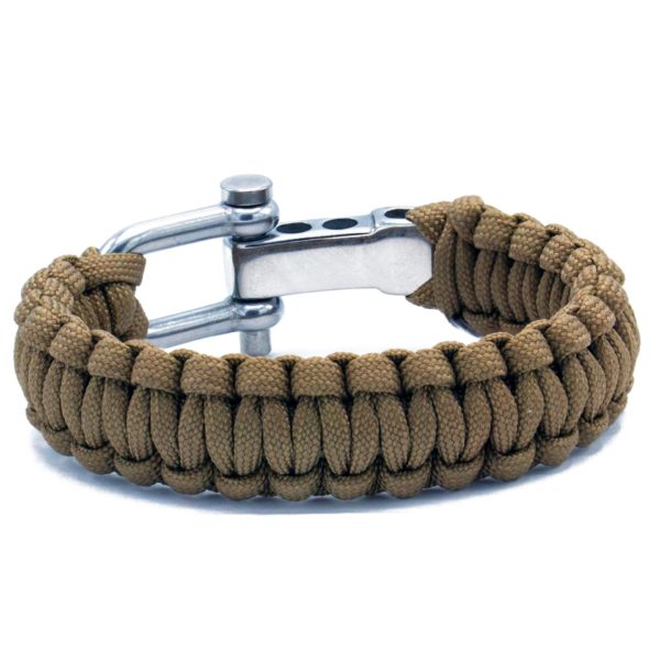 Paracord Armband Coyote Brown