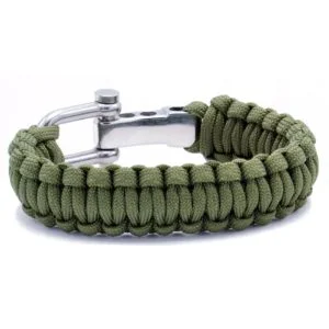 Paracord Armband Army Green