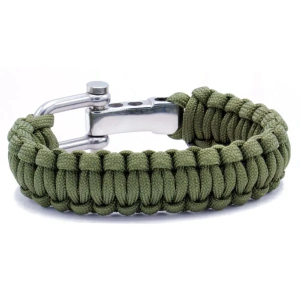 Paracord Armband Army Green